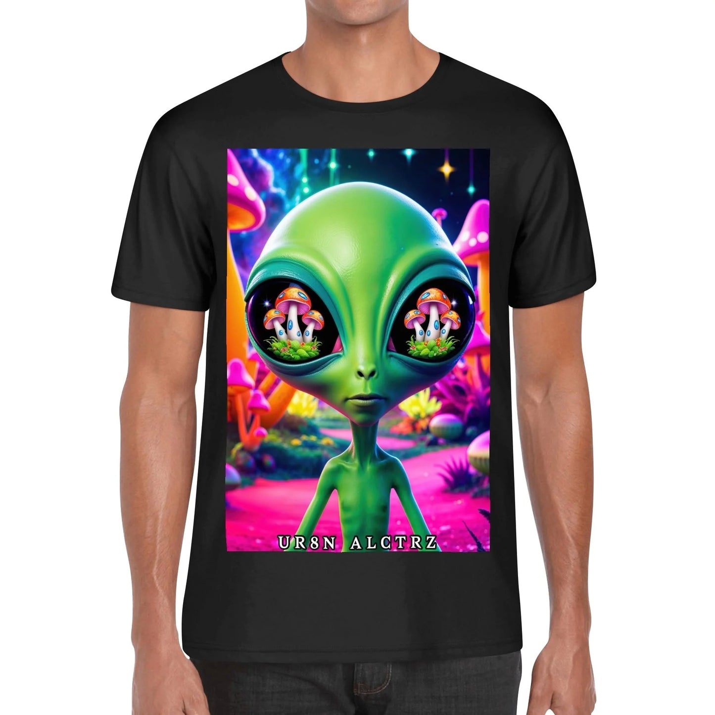 Alien Gazed T-shirt P.Customs