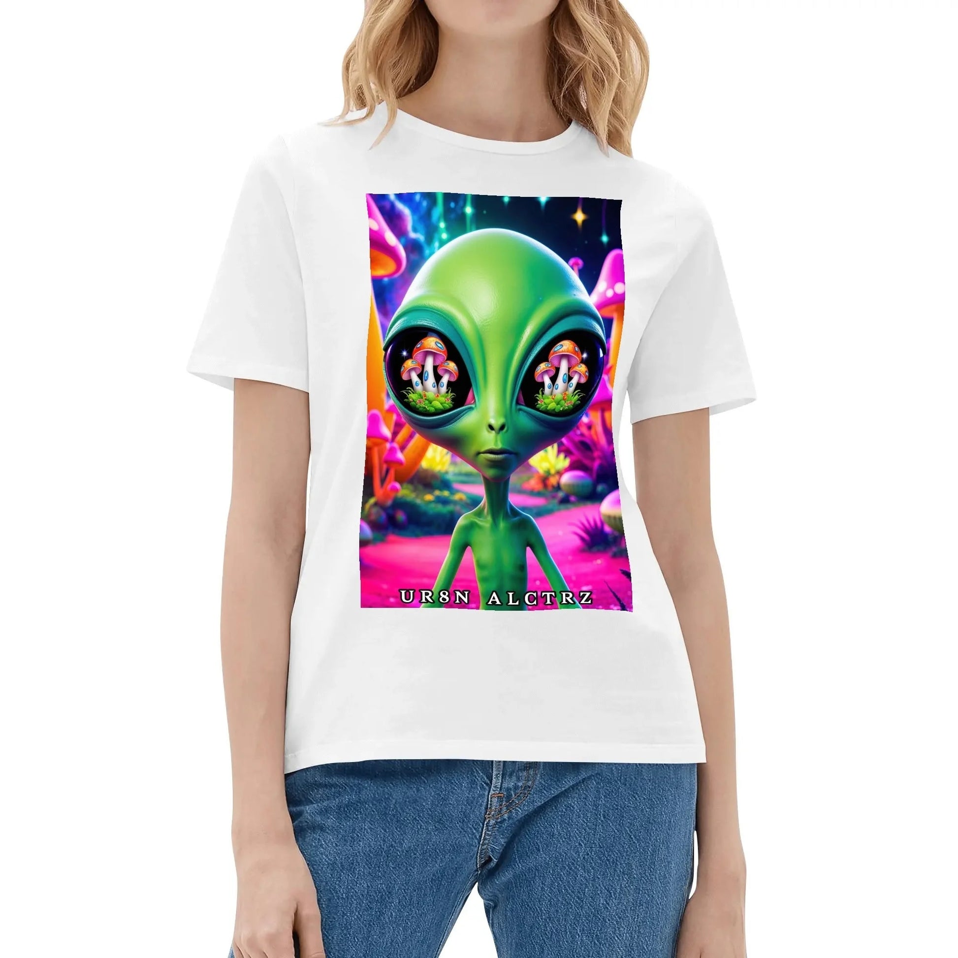 Alien Gazed T-shirt P.Customs