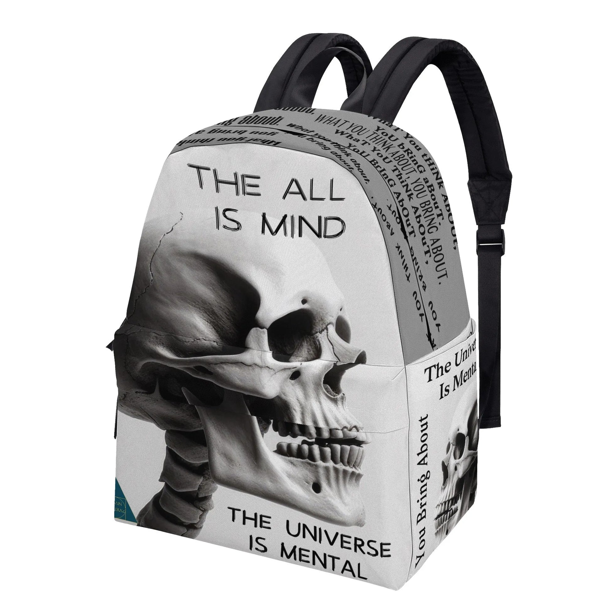 All Over Print Cotton Backpack popcustoms