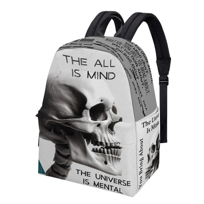 All Over Print Cotton Backpack popcustoms