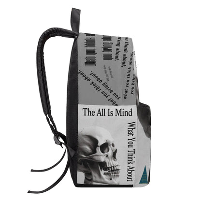 All Over Print Cotton Backpack popcustoms