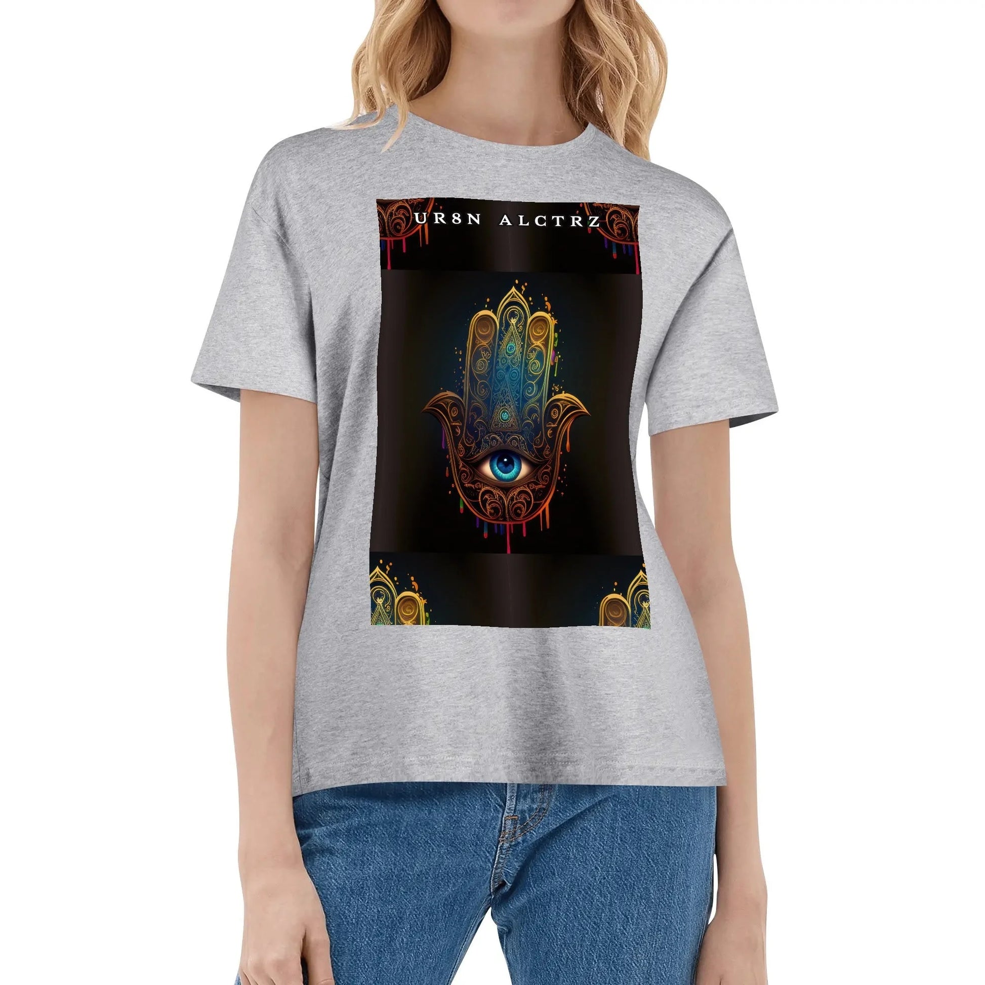 Dripped Hamsa Tee P.Customs