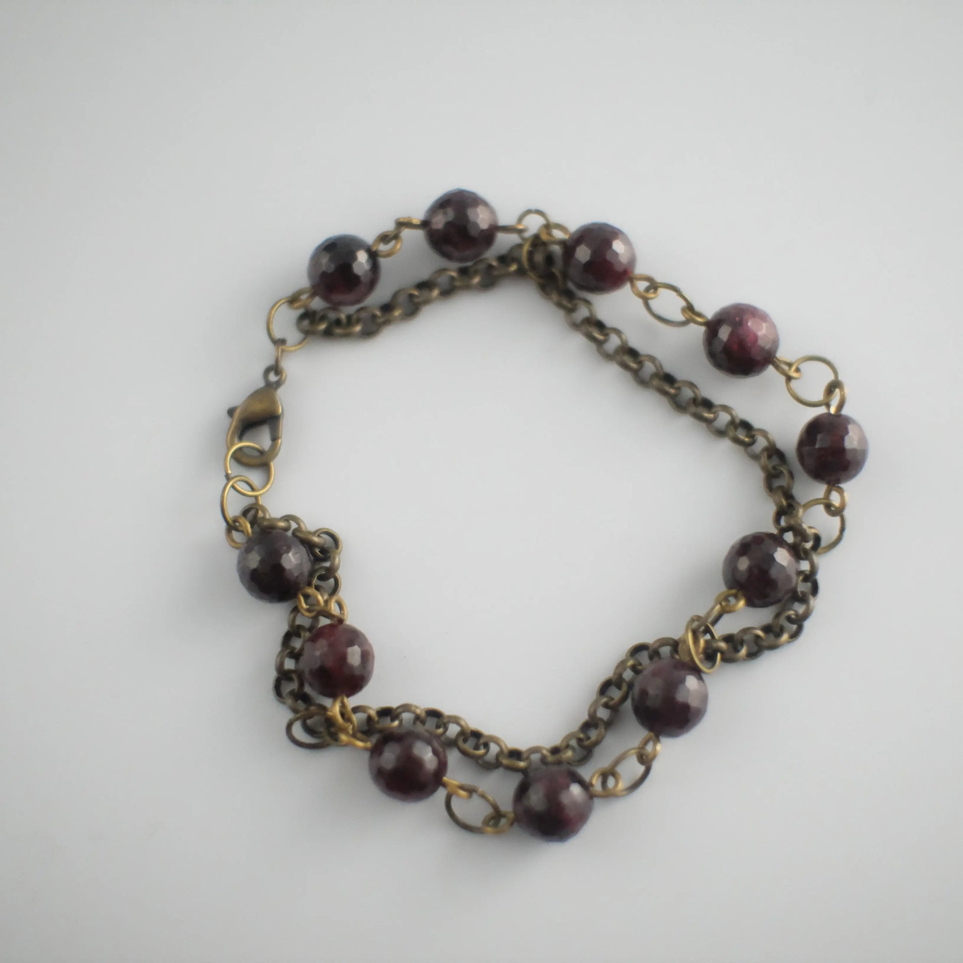 Genuine Garnet Bracelet
