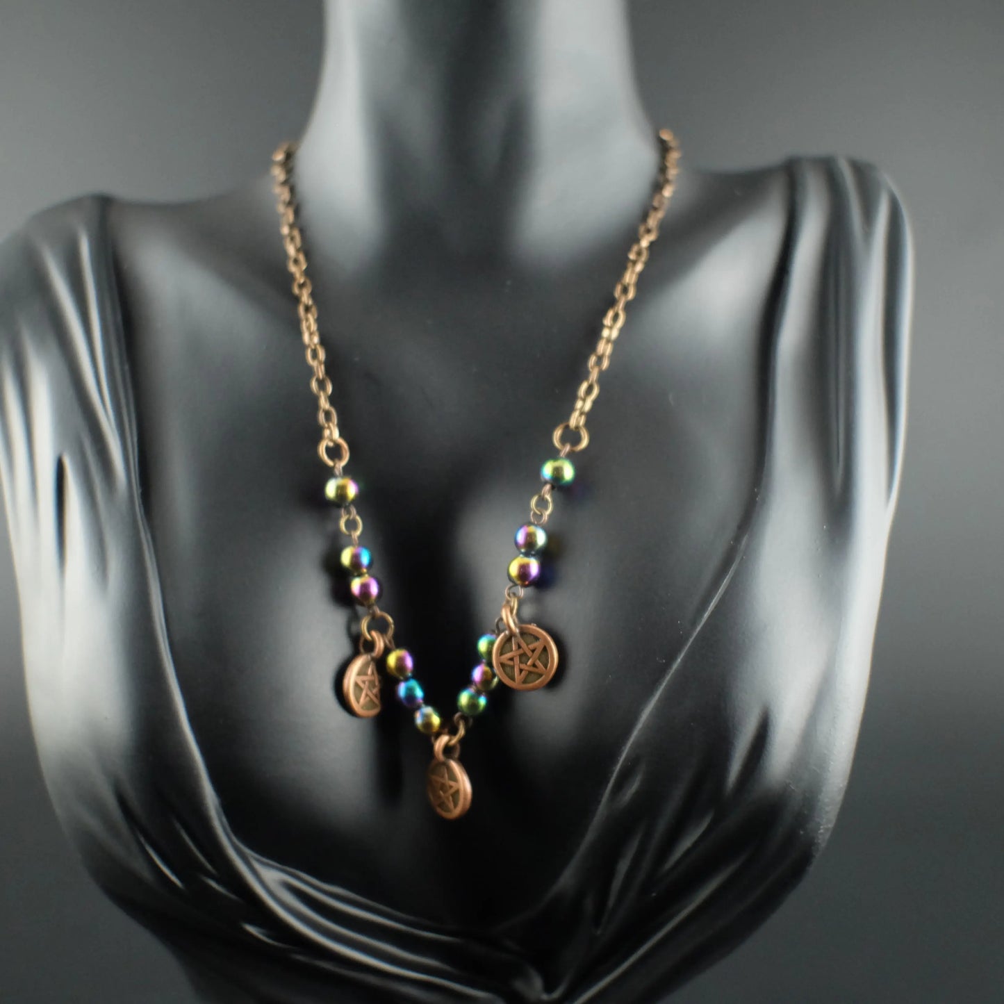 Queen Of Pentacles Necklace - Urban Alcatraz 