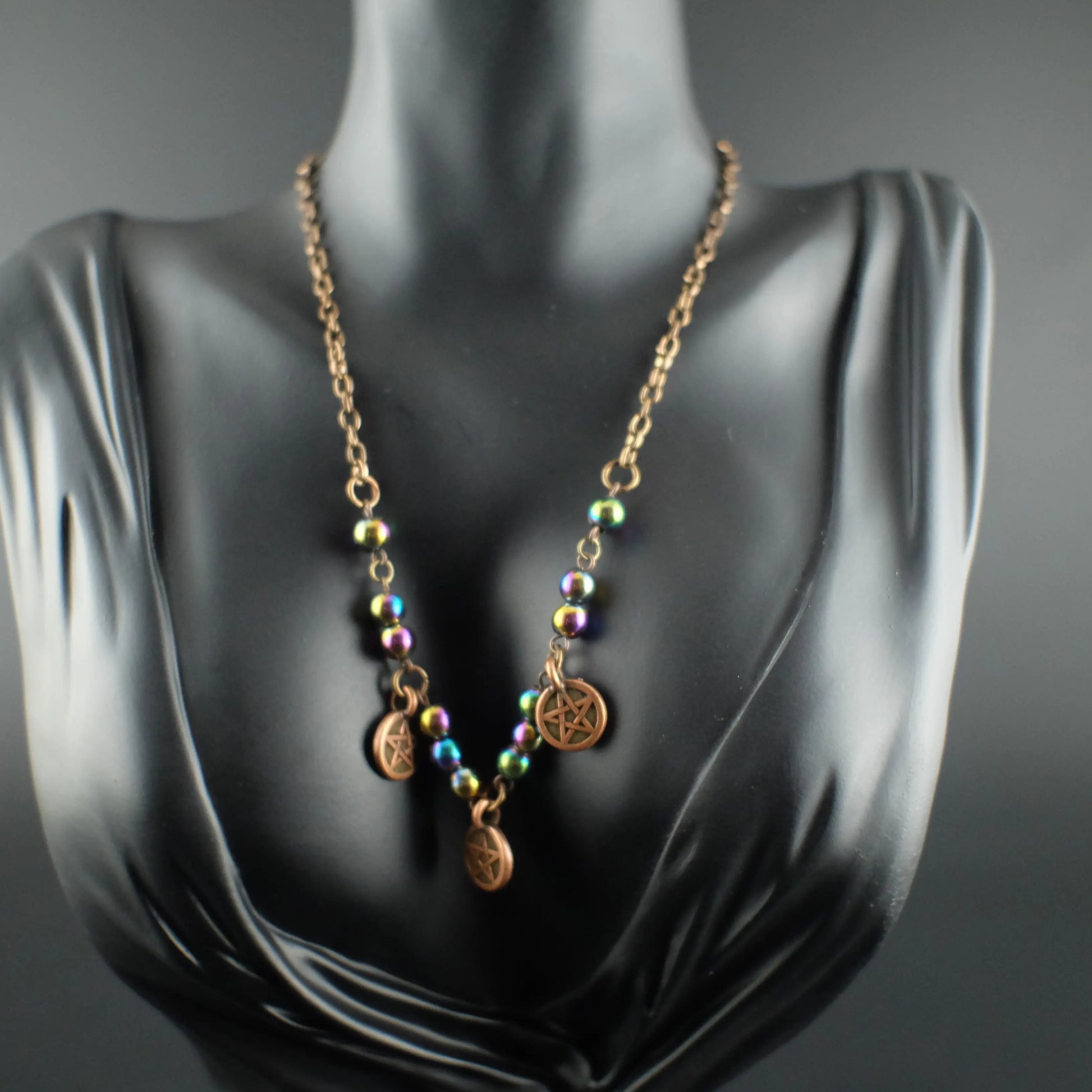 Queen Of Pentacles Necklace - Urban Alcatraz 