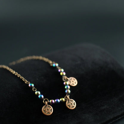 Queen Of Pentacles Necklace - Urban Alcatraz 