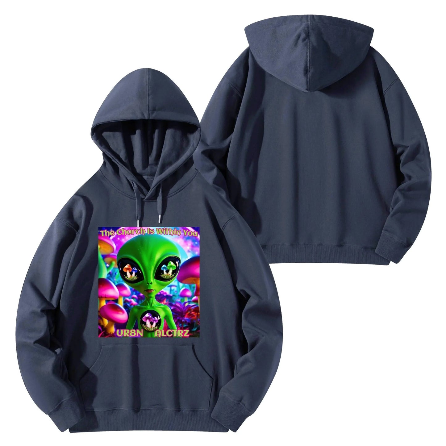 The Church Is Within You – URBN ALCTRZ Galactic Hoodie Popcustoms