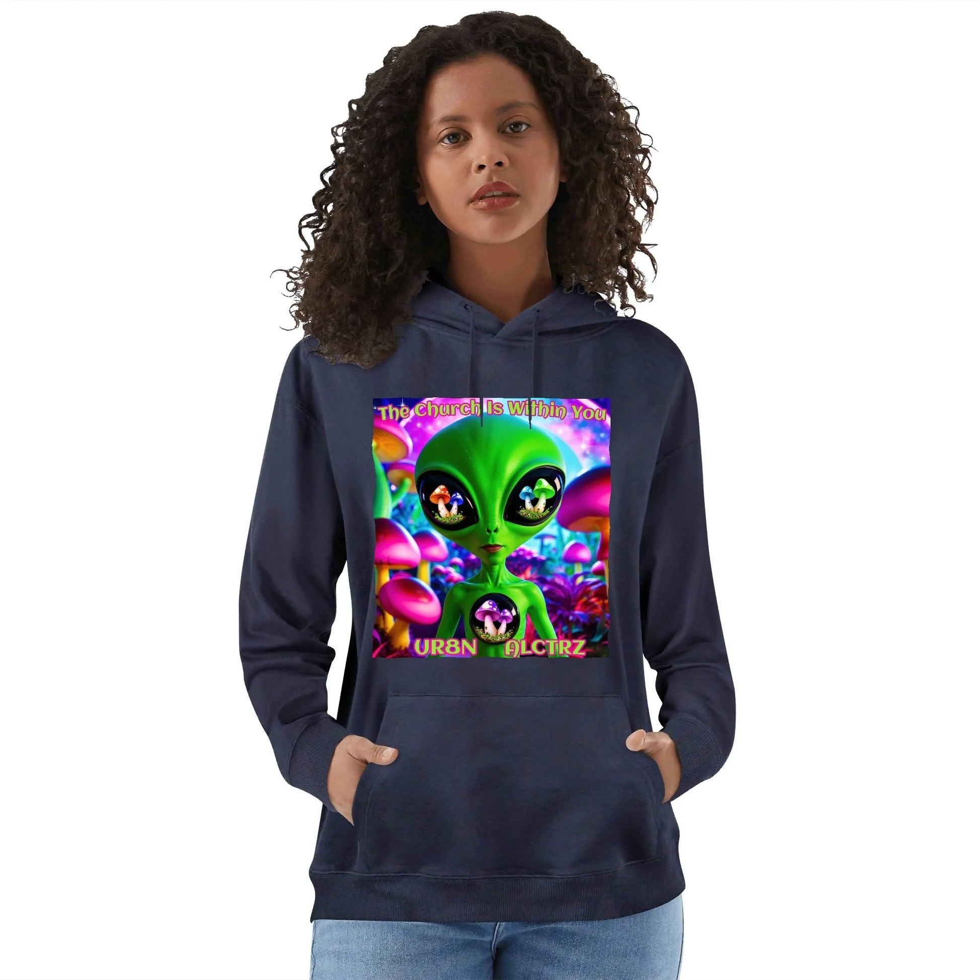 The Church Is Within You – URBN ALCTRZ Galactic Hoodie Popcustoms