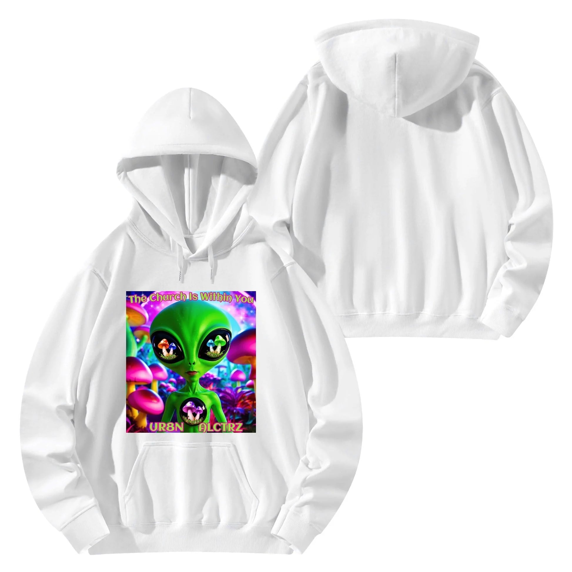 The Church Is Within You – URBN ALCTRZ Galactic Hoodie Popcustoms