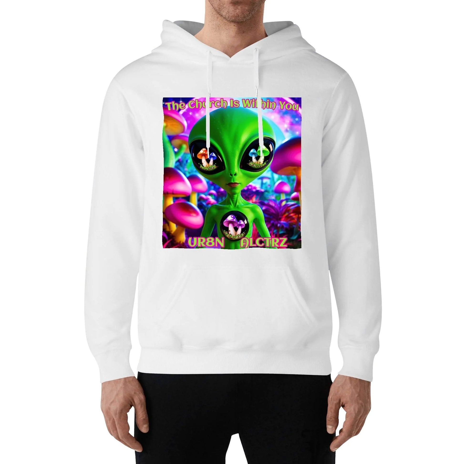 The Church Is Within You – URBN ALCTRZ Galactic Hoodie Popcustoms