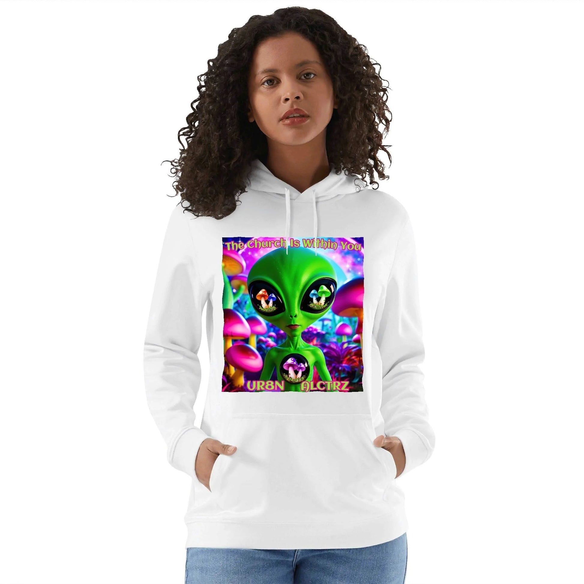 The Church Is Within You – URBN ALCTRZ Galactic Hoodie Popcustoms