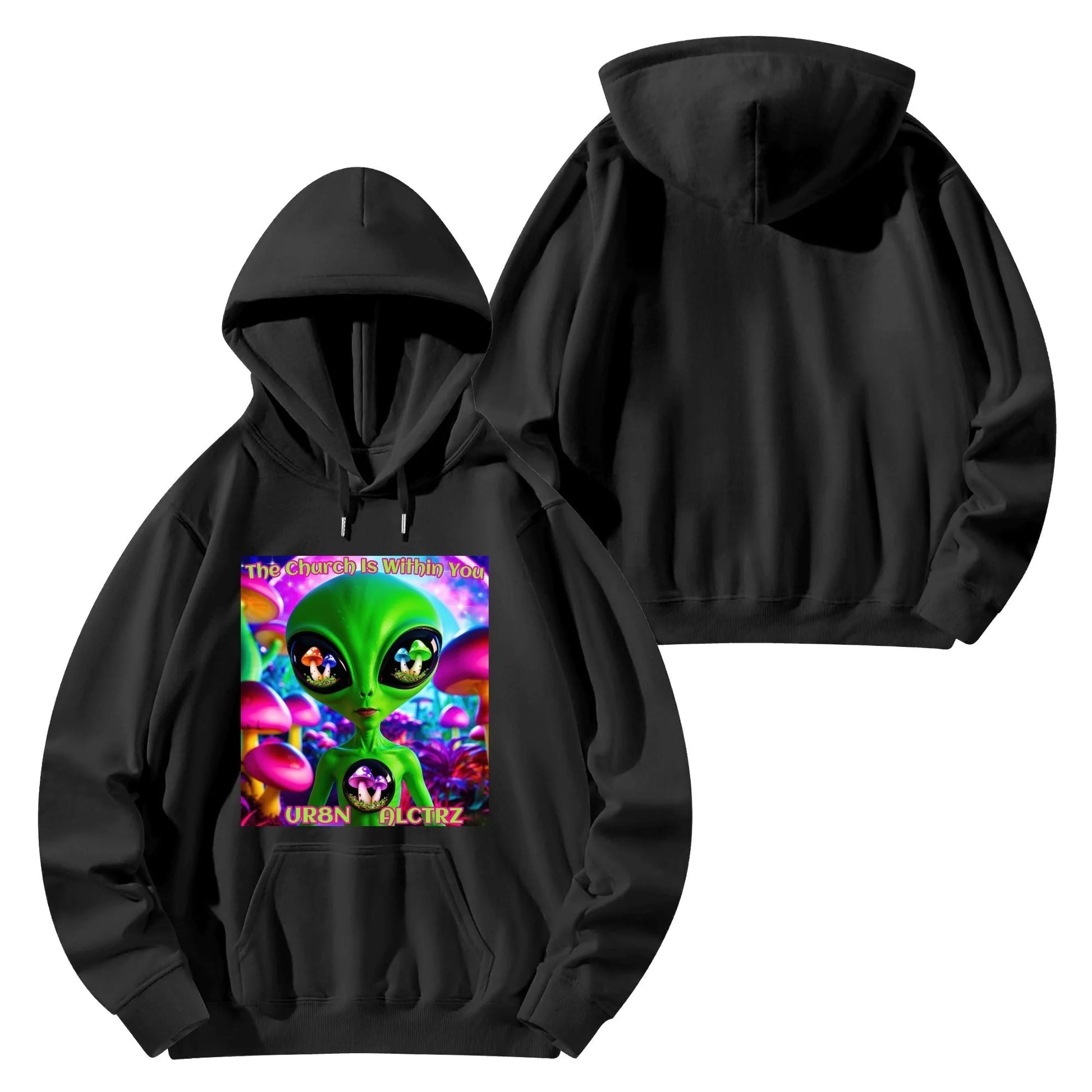 The Church Is Within You – URBN ALCTRZ Galactic Hoodie Popcustoms