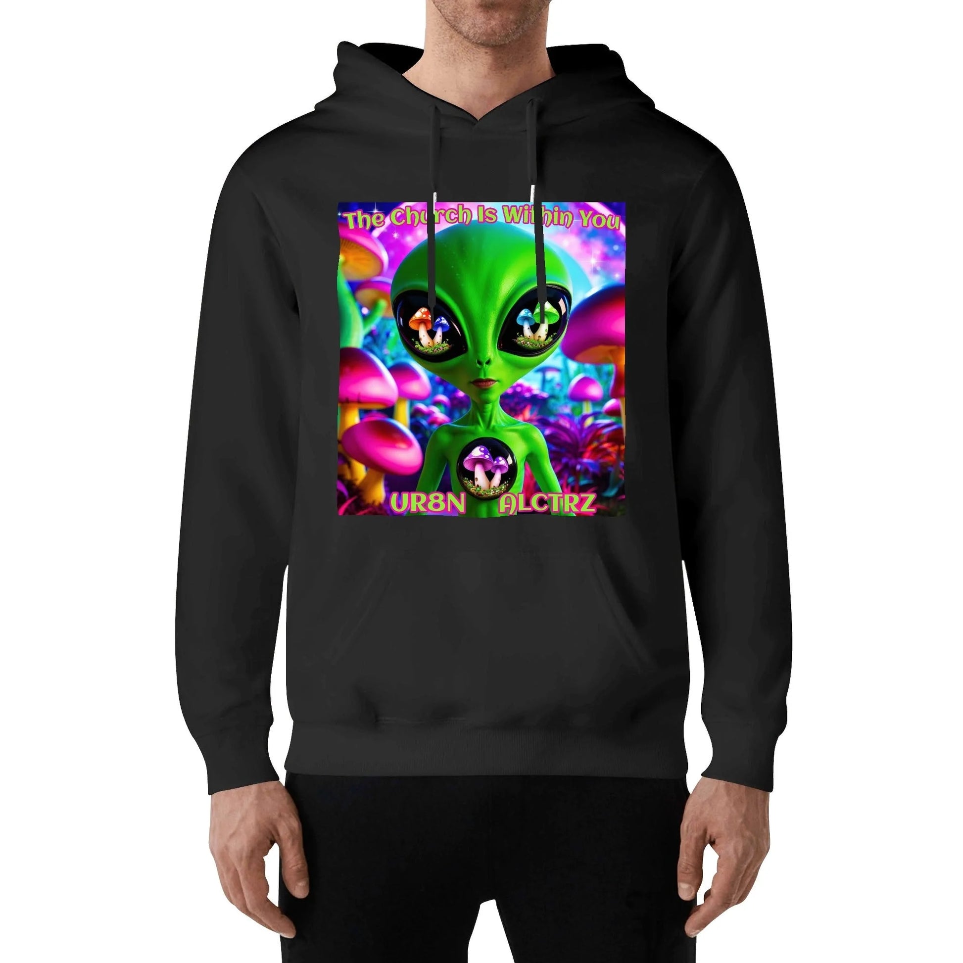 The Church Is Within You – URBN ALCTRZ Galactic Hoodie Popcustoms