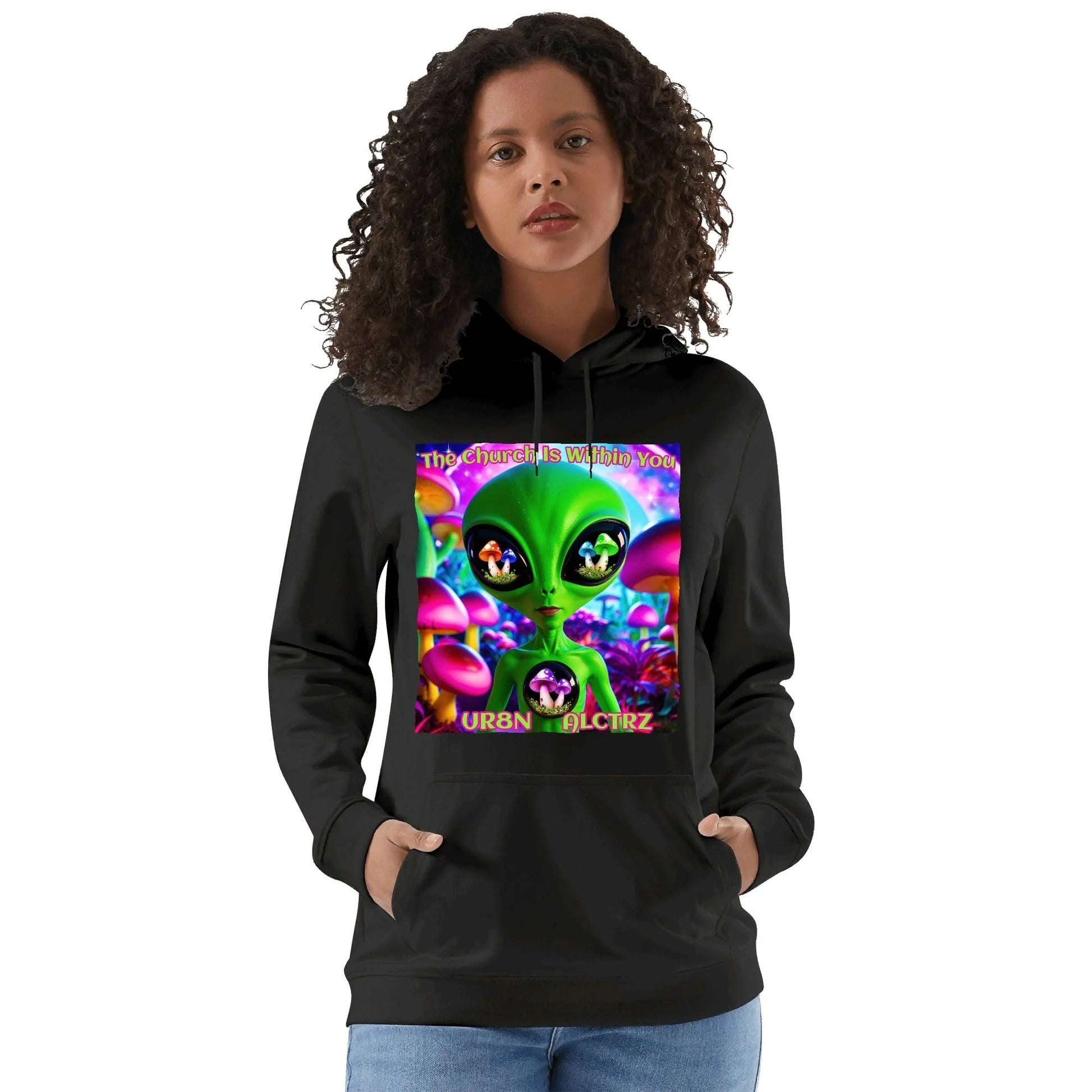 The Church Is Within You – URBN ALCTRZ Galactic Hoodie Popcustoms