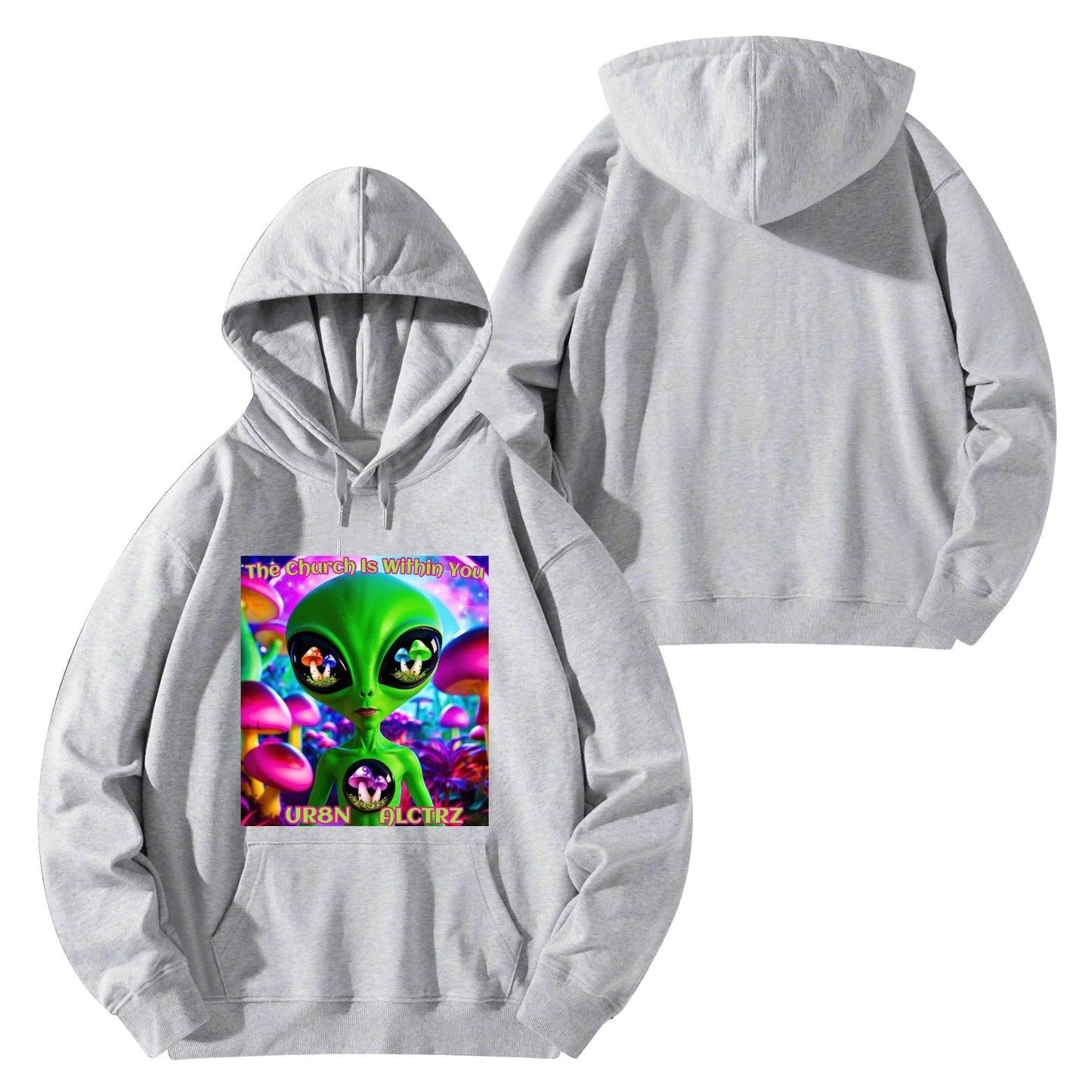 The Church Is Within You – URBN ALCTRZ Galactic Hoodie Popcustoms