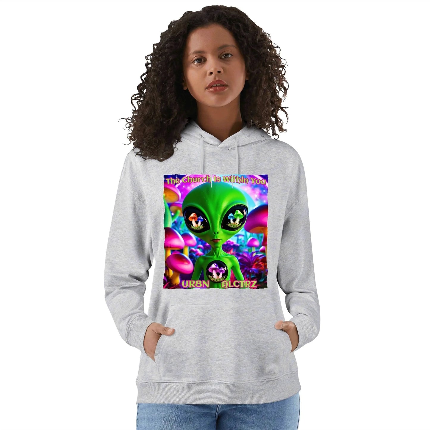 The Church Is Within You – URBN ALCTRZ Galactic Hoodie Popcustoms