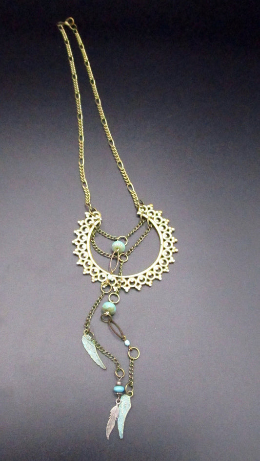 The Lady Indigenous Necklace - Urban Alcatraz 