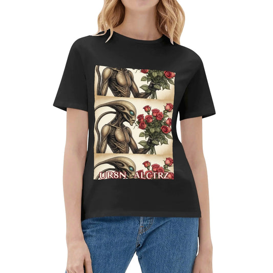 They Came in Peace – URBN ALCTRZ Alien Rose Tee P.Customs