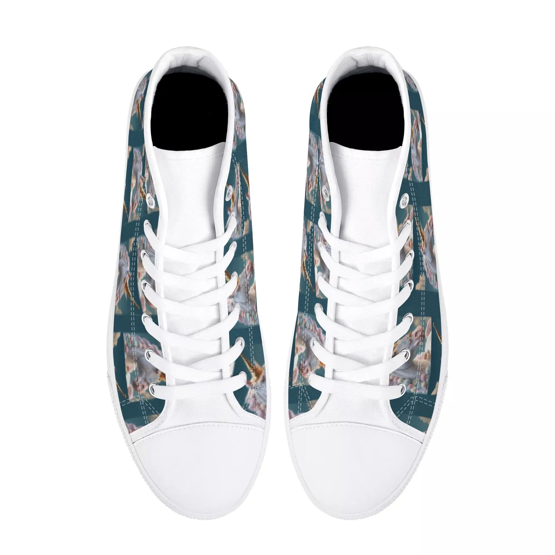 Unicorn Women's High Top Canvas Shoes P.Customs