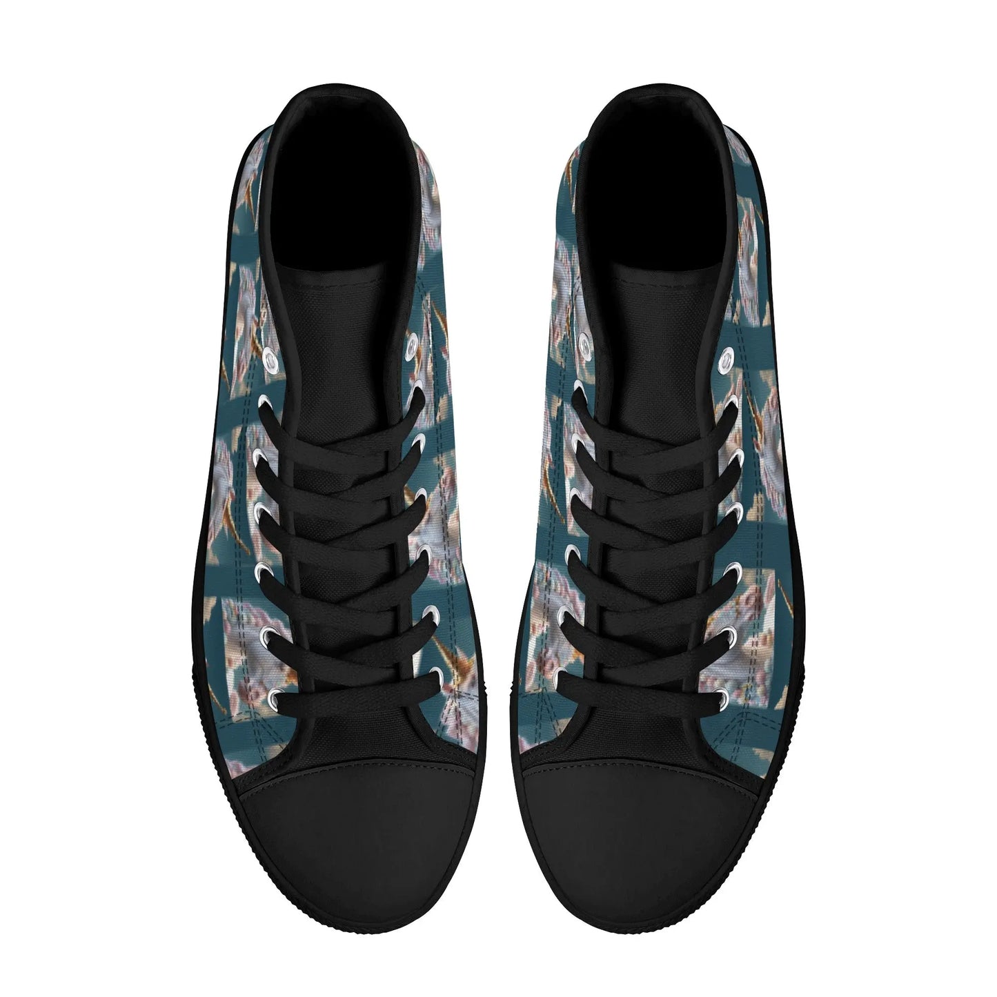 Unicorn Women's High Top Canvas Shoes P.Customs