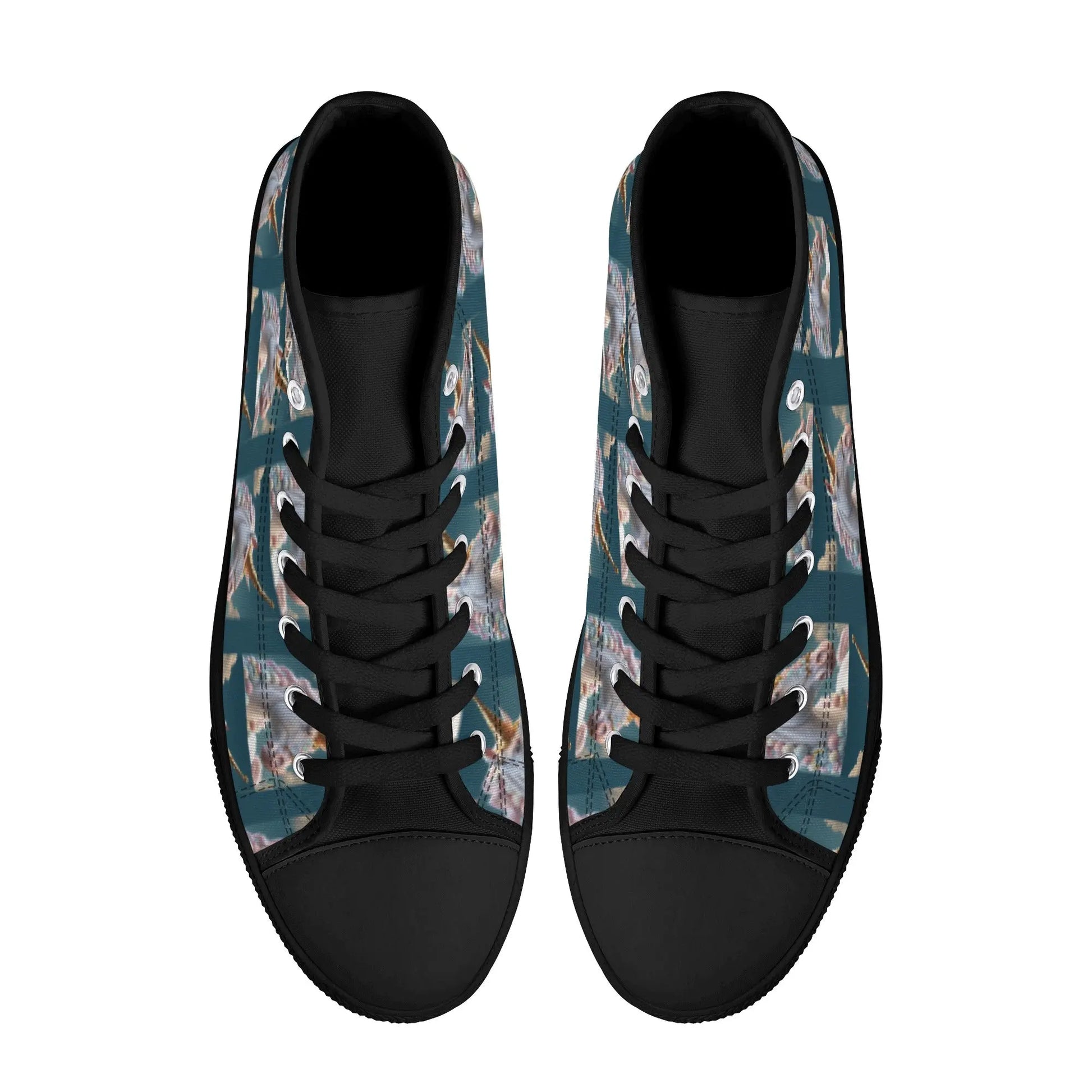 Unicorn Women's High Top Canvas Shoes P.Customs
