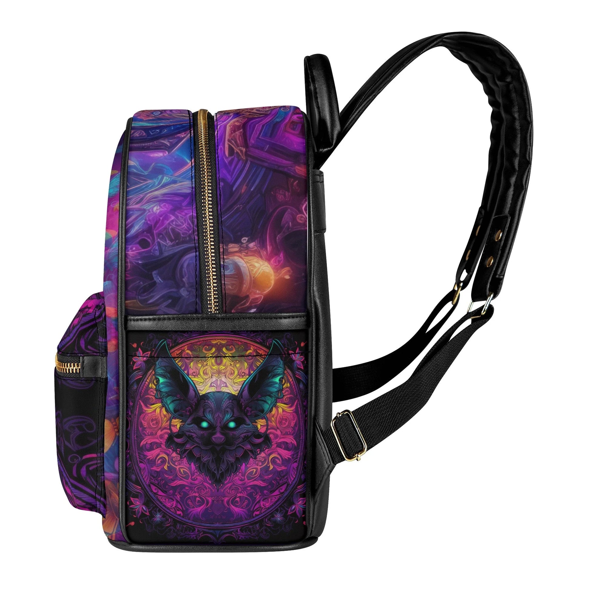 Womens Casual PU Backpack P.Customs