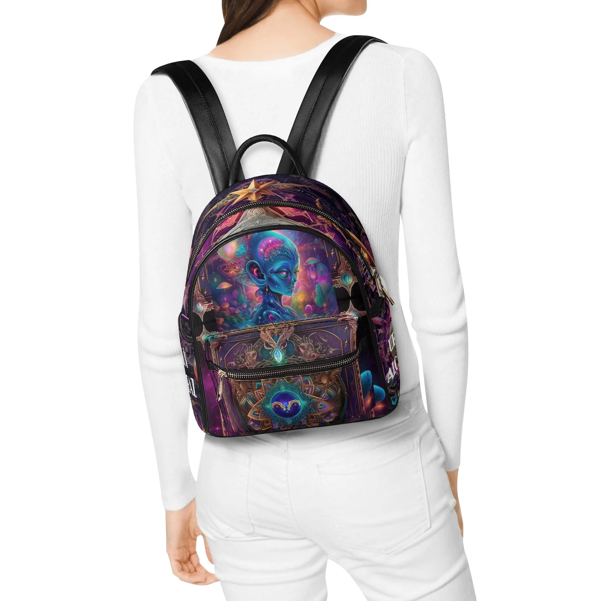 Womens Cosmic Ascension  Backpack from Urban Alcatraz