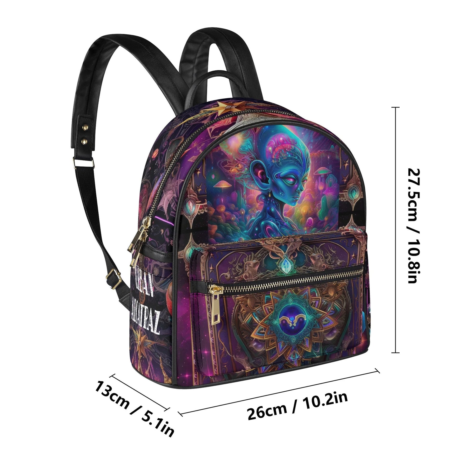 Womens Cosmic Ascension  Backpack from Urban Alcatraz